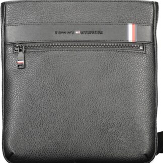 Tommy Hilfiger - Black Polyester Men Backpack