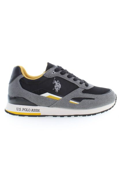 U.S. POLO ASSN. - Gray Polyester Men Sneaker