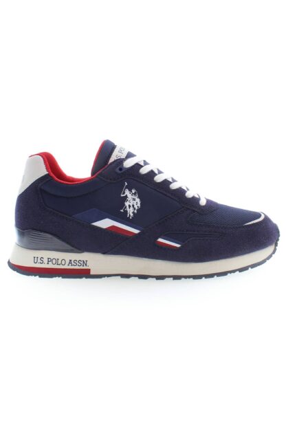 U.S. POLO ASSN. - Blue Polyester Men Sneaker