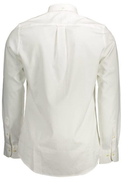 Gant - White Organic Cotton Men Shirt