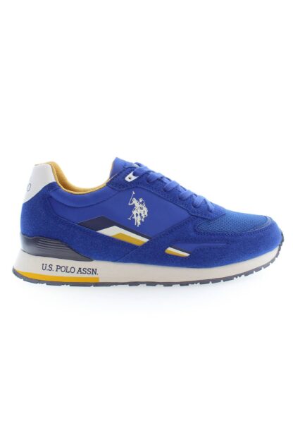 U.S. POLO ASSN. - Blue Polyester Men Sneaker