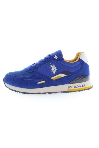 U.S. POLO ASSN. - Blue Polyester Men Sneaker