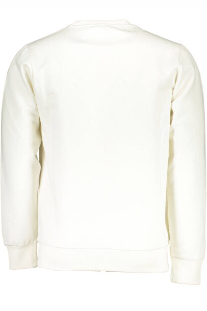 U.S. Grand Polo - White Cotton Men Sweater