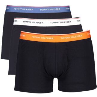 Tommy Hilfiger - Black Cotton Men Trunk