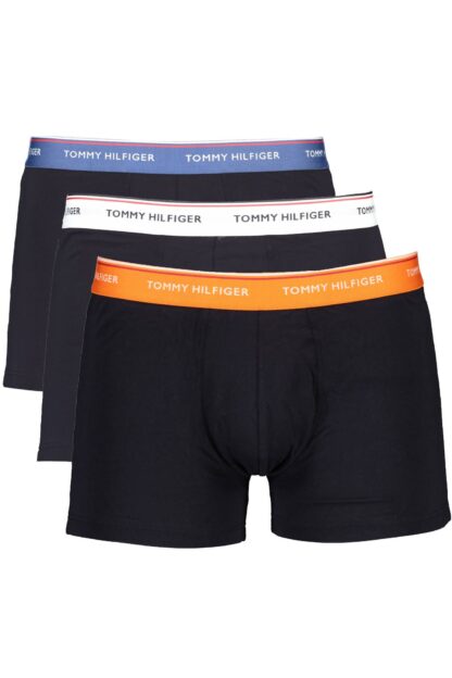 Tommy Hilfiger - Black Cotton Men Trunk