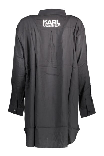 Karl Lagerfeld Beachwear - Black Viscose Women Shirt