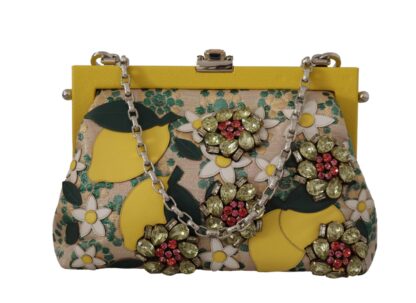 Dolce & Gabbana - Multicolor Crystal Embellished Evening Bag