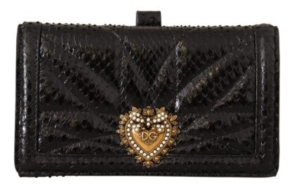 Dolce & Gabbana - Exquisite Exotic Python iPhone 11 Pro Wallet Case