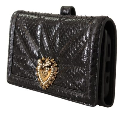 Dolce & Gabbana - Exquisite Exotic Python iPhone 11 Pro Wallet Case