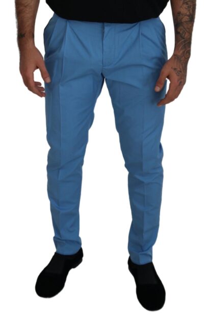 Dolce & Gabbana - Elegant Slim Fit Chinos - Indulge in Italian Luxury