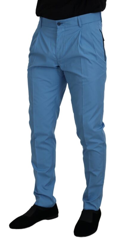 Dolce & Gabbana - Elegant Slim Fit Chinos - Indulge in Italian Luxury