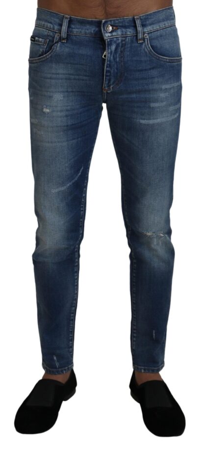 Dolce & Gabbana - Elegant Slim Fit Italian Denim Jeans