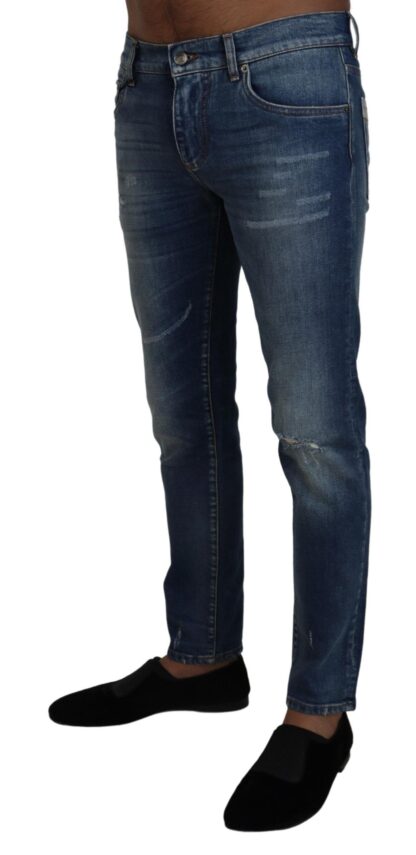 Dolce & Gabbana - Elegant Slim Fit Italian Denim Jeans