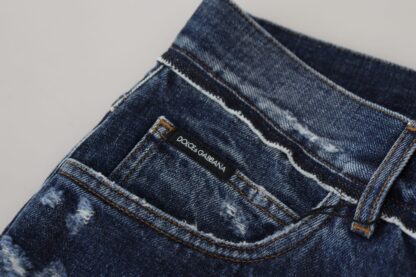 Dolce & Gabbana - Elegant Blue Wash Regular Fit Jeans