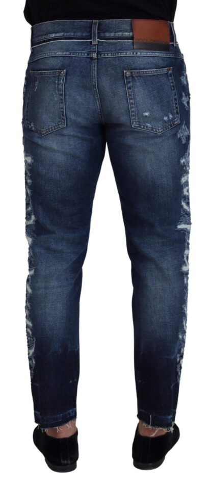 Dolce & Gabbana - Elegant Blue Wash Regular Fit Jeans