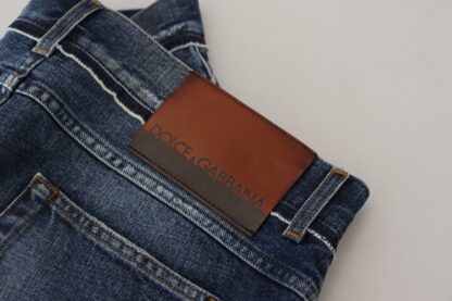 Dolce & Gabbana - Elegant Blue Wash Regular Fit Jeans