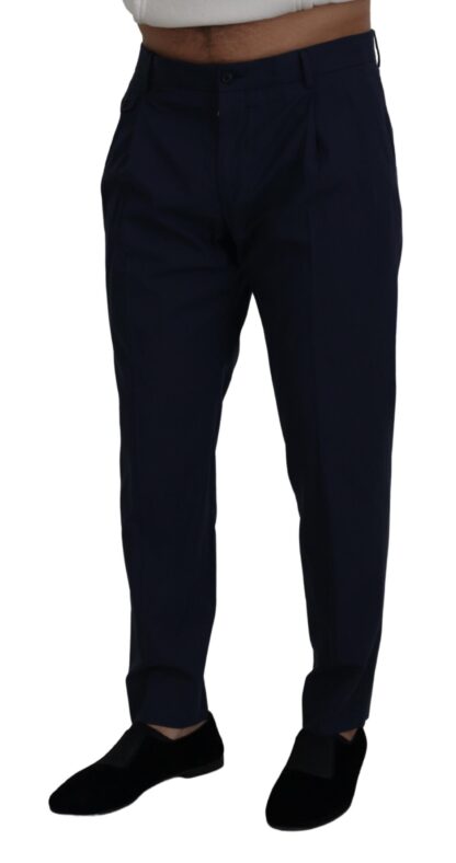 Dolce & Gabbana - Chic Slim Fit Chinos in Blue