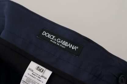 Dolce & Gabbana - Chic Slim Fit Chinos in Blue