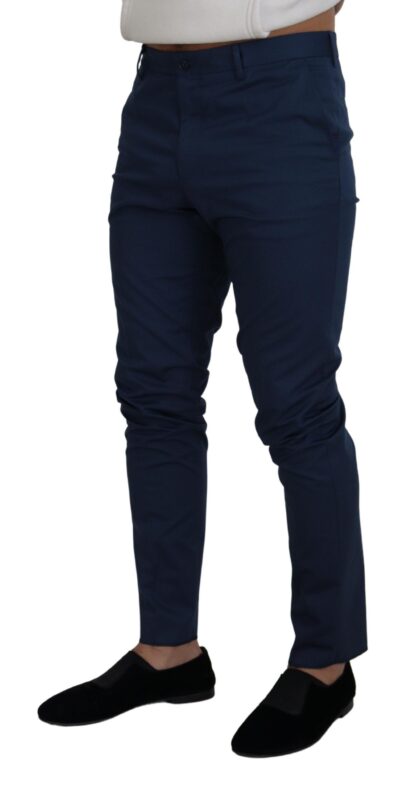 Dolce & Gabbana - Elegant Slim Fit Chinos in Blue