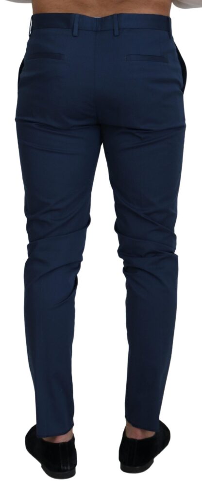 Dolce & Gabbana - Elegant Slim Fit Chinos in Blue