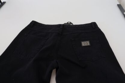 Dolce & Gabbana - Elegant Black Loose Fit Italian Jeans