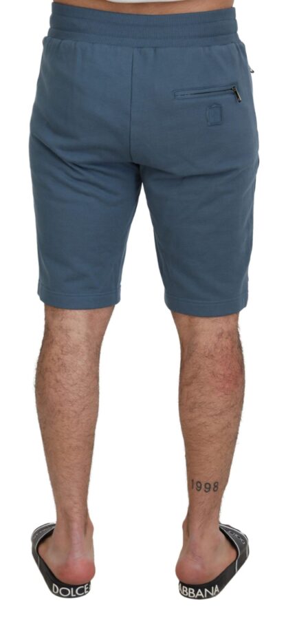 Dolce & Gabbana - Elegant Blue Bermuda Shorts - Regular Fit