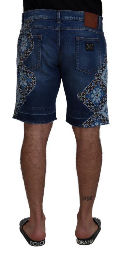 Dolce & Gabbana - Elegant Slim Fit Denim Shorts