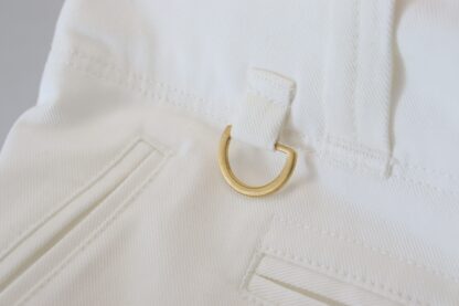 Dolce & Gabbana - Elegant White Chino Shorts