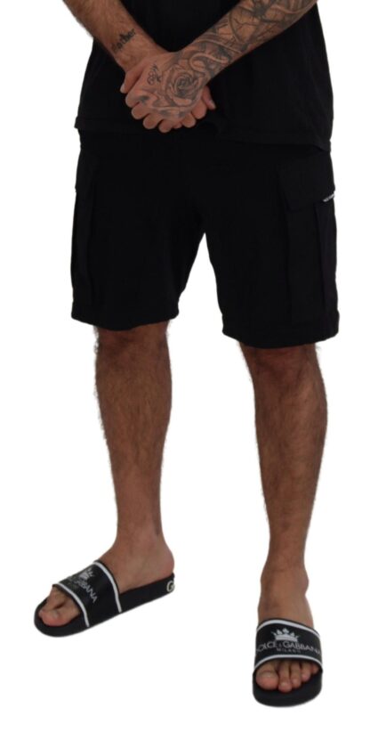 Dolce & Gabbana - Elevate Your Summer: Classic Black Bermuda Shorts