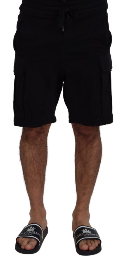 Dolce & Gabbana - Elevate Your Summer: Classic Black Bermuda Shorts