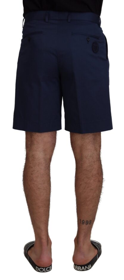 Dolce & Gabbana - Elegant Blue Chino Shorts – Regular Fit