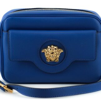 Versace - Elegant Greca Signature Leather Shoulder Bag