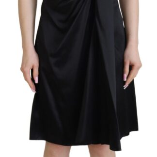 Dolce & Gabbana - Elegant Sheath Short Sleeve Midi Dress