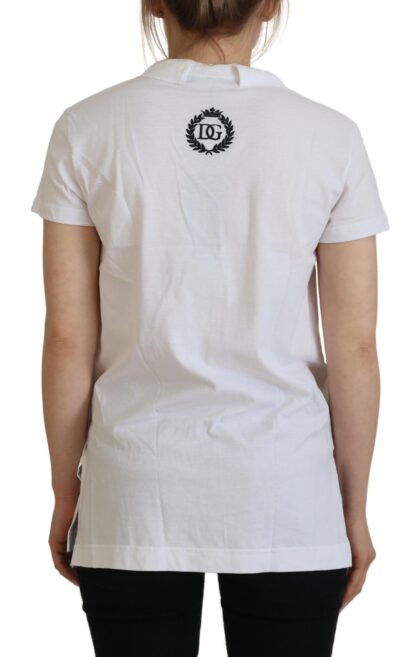 Dolce & Gabbana - Elegant White Cotton Top Tee