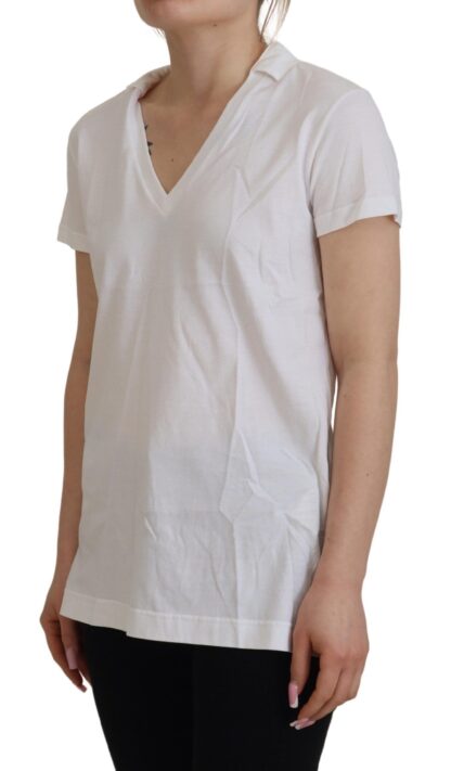 Dolce & Gabbana - Elegant White Cotton Top Tee