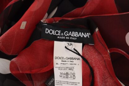 Dolce & Gabbana - Sicilian Print Silk Blouse - Luxurious & Chic