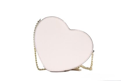 Kate Spade - Love Shack Light Rose Mini Leather Chain Heart Crossbody Handbag