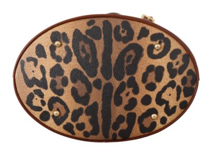 Dolce & Gabbana - Elegant Leopard Bucket Tote Bag