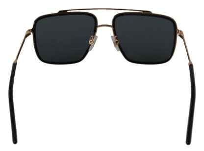 Dolce & Gabbana - Elegant Gold-Tinted Men's Sunglasses