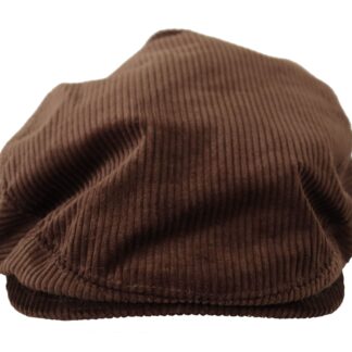 Dolce & Gabbana - Elegant Striped Newsboy Hat