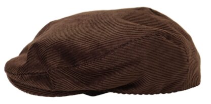 Dolce & Gabbana - Elegant Cotton Newsboy Hat in Rich Brown