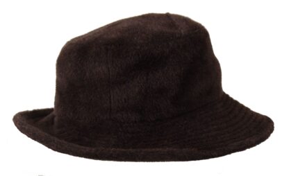 Dolce & Gabbana - Elegant Alpaca Wool Brown Bucket Hat