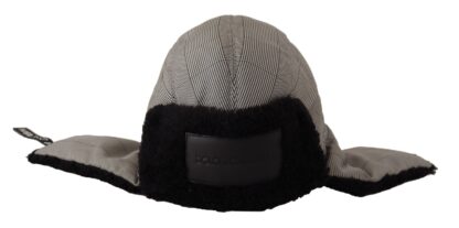 Dolce & Gabbana - Elegant Gray Trapper Hat