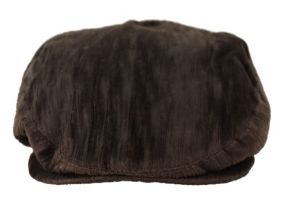 Dolce & Gabbana - Elegant Brown Newsboy Cap - 100% Cotton