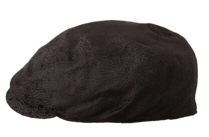 Dolce & Gabbana - Elegant Silk Brown Newsboy Hat