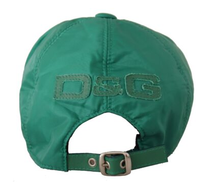 Dolce & Gabbana - Elegant Green Cotton Baseball Hat