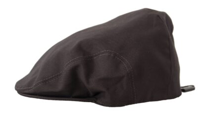 Dolce & Gabbana - Elegant Brown Newsboy Hat