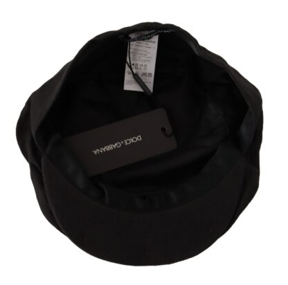 Dolce & Gabbana - Brown Flax Newsboy Cap - Italian Craftsmanship