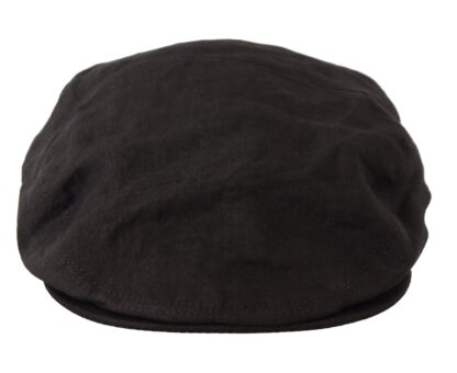 Dolce & Gabbana - Brown Flax Newsboy Cap - Italian Craftsmanship