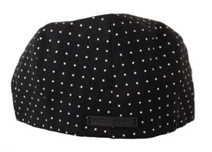 Dolce & Gabbana - Classic Polka Dot Newsboy Hat